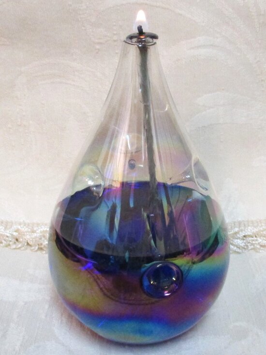 Other - Glass Oil Burning Candle